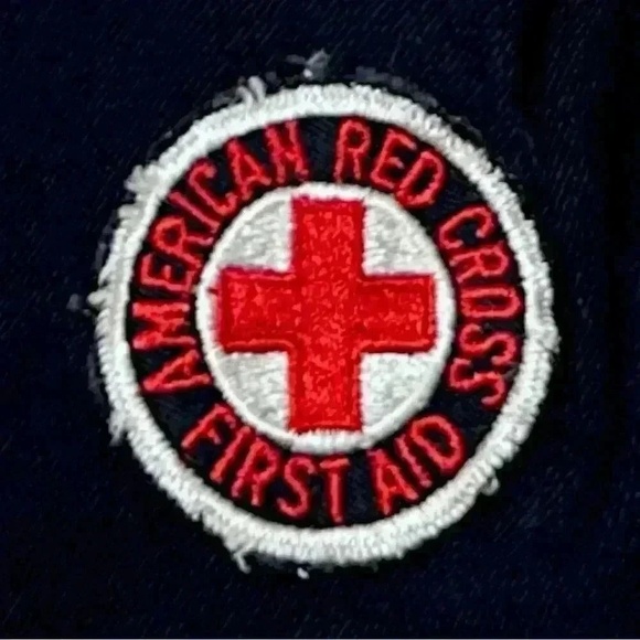 Vintage 1954 American Red Cross Firefighter Dress Jacket  Rare Historical‎ Piece - Picture 8 of 13